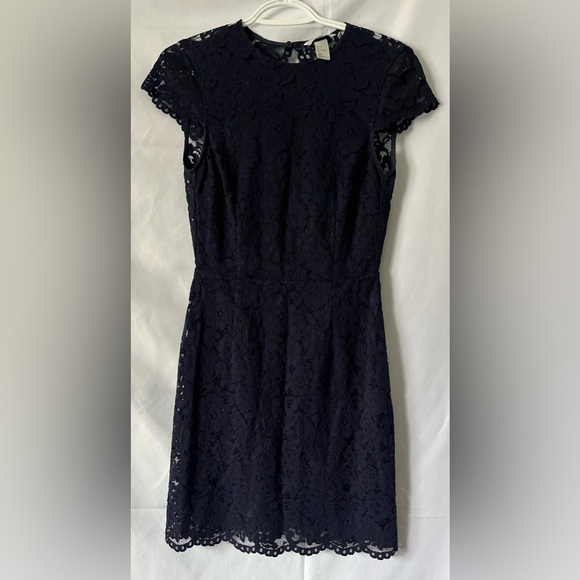 H&M Dresses & Skirts - H & M Dress Size 2 Blue Lace Cocktail Party Wedding Guest